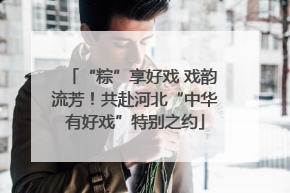 “粽”享好戏 戏韵流芳！共赴河北“中华有好戏”特别之约
