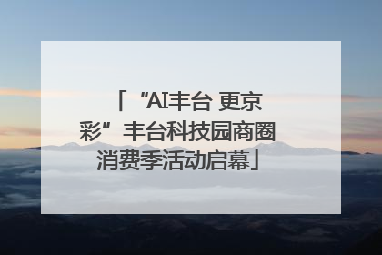 “AI丰台 更京彩”丰台科技园商圈消费季活动启幕