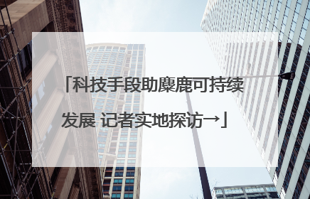 科技手段助麋鹿可持续发展 记者实地探访→