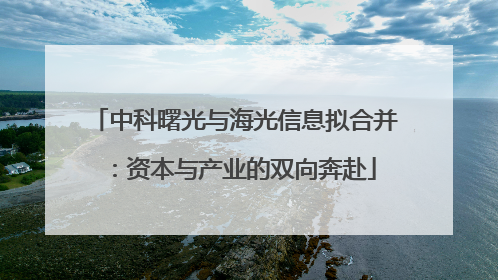 中科曙光与海光信息拟合并：资本与产业的双向奔赴