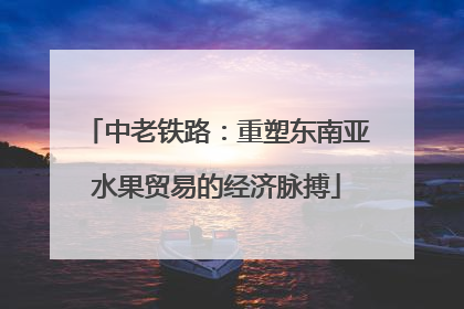 中老铁路：重塑东南亚水果贸易的经济脉搏