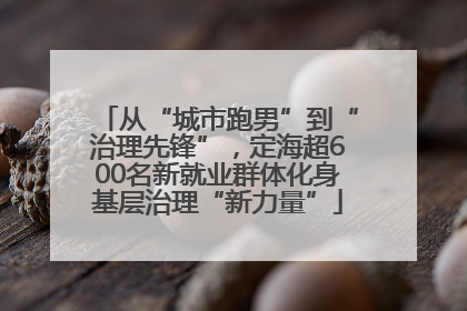 从“城市跑男”到“治理先锋”，定海超600名新就业群体化身基层治理“新力量”