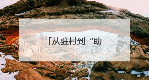 从驻村到“助”村——龙树村的帮扶之路