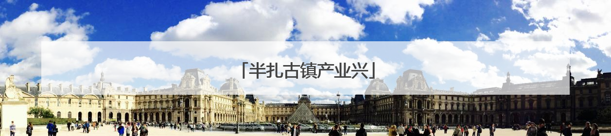 半扎古镇产业兴