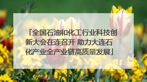 全国石油和化工行业科技创新大会在连召开 助力大连石化产业全产业链高质量发展