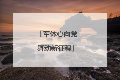 军休心向党 舞动新征程