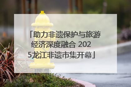 助力非遗保护与旅游经济深度融合 2025龙江非遗市集开幕