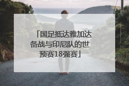 国足抵达雅加达备战与印尼队的世预赛18强赛