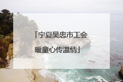 宁夏吴忠市工会暖童心传温情