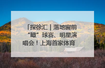 探徐汇｜落地窗前“瞰”球赛、明星演唱会！上海首家体育特色高端酒店亮相