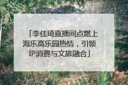 李佳琦直播间点燃上海乐高乐园热情，引领IP消费与文旅融合