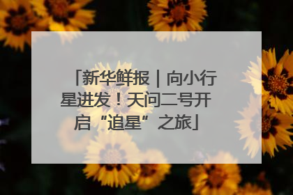 新华鲜报｜向小行星进发！天问二号开启“追星”之旅