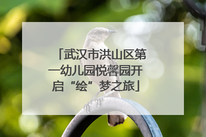 武汉市洪山区第一幼儿园悦馨园开启“绘”梦之旅