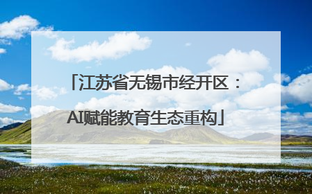 江苏省无锡市经开区：AI赋能教育生态重构