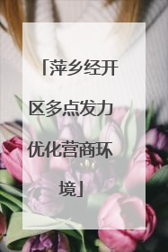 萍乡经开区多点发力优化营商环境